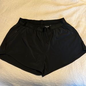Outdoor Voices Black Relay Shorts